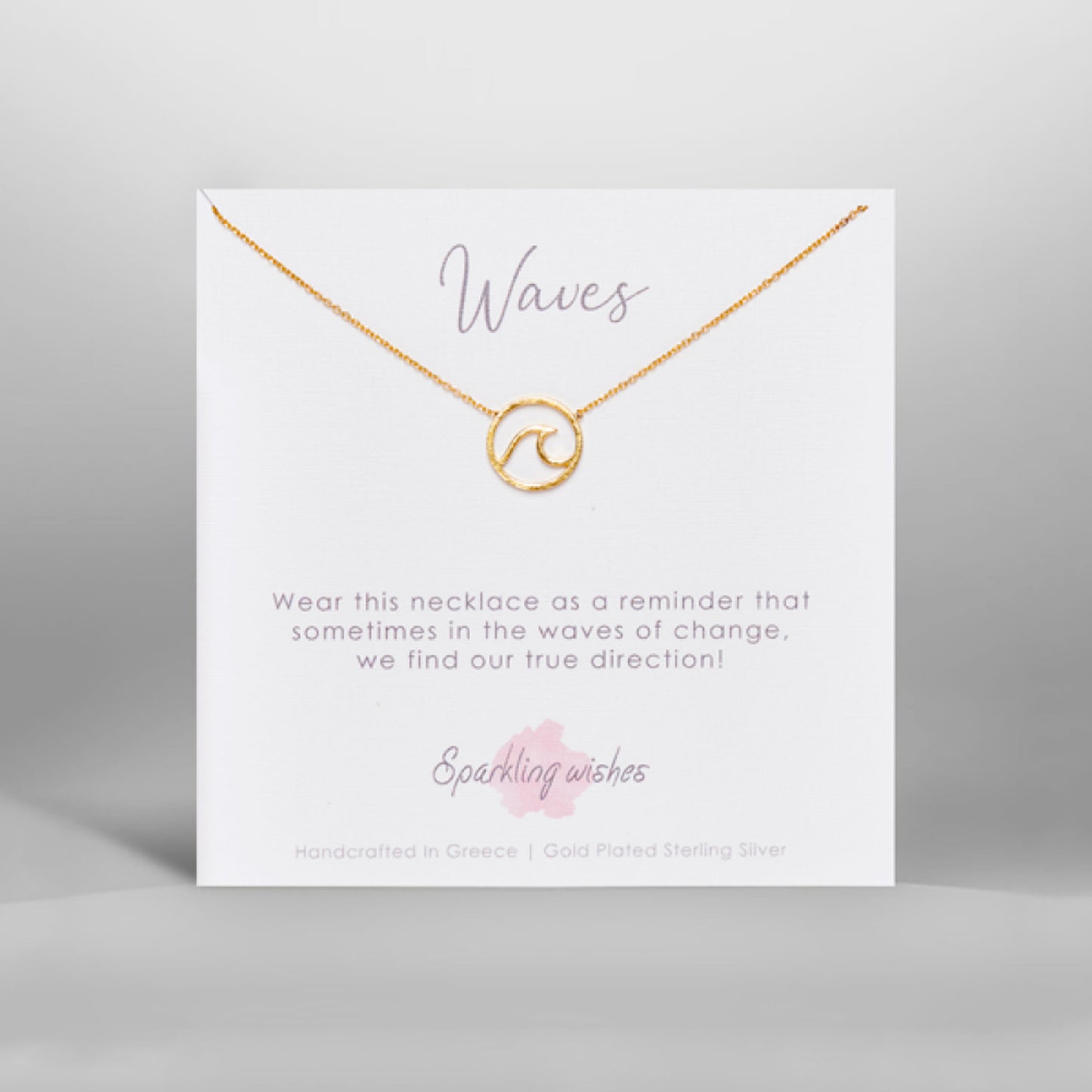 🌊 Collana Waves – Il Gioiello che Segue l'Onda del Cambiamento