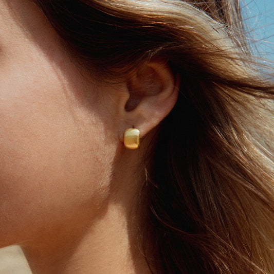 Muschel-Ohrringe aus Silber 🐚