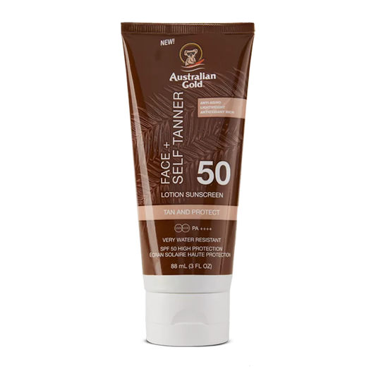 Protezione Viso Spf 50 Self Tanner Lotion - Australian Gold